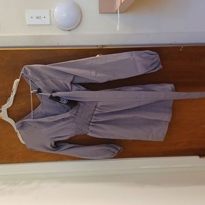 Brand new never worn gray dress with tags